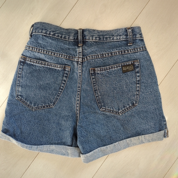 Vintage Button Fly Jean Shorts - Picture 2 of 9